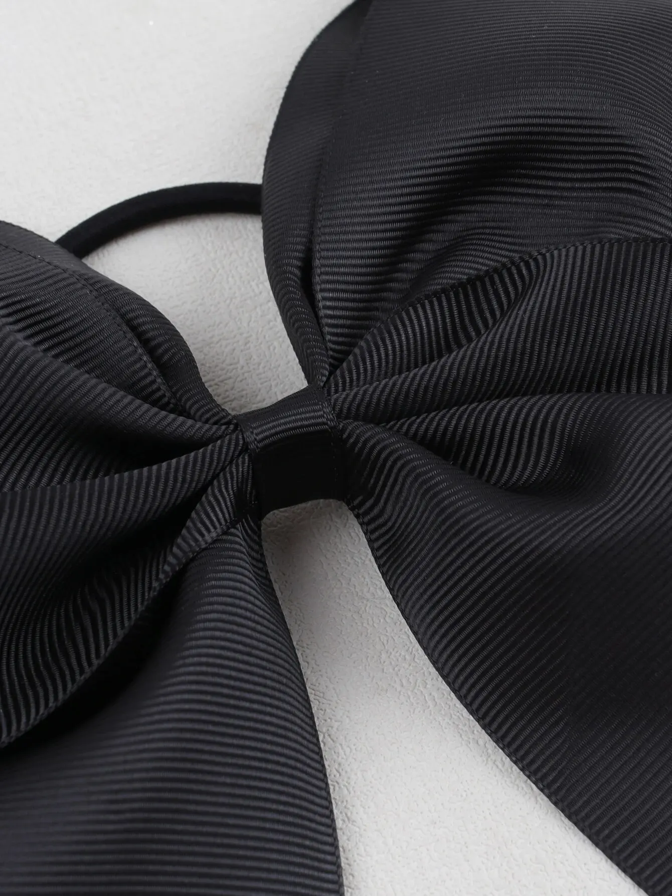 6 pc 8 inch große Cheer Bow Haar gummi Pferdes chwanz Gummiband handgemachte Boutique Haarschmuck für Cheerleading Teen Girls Sport – Detail 2