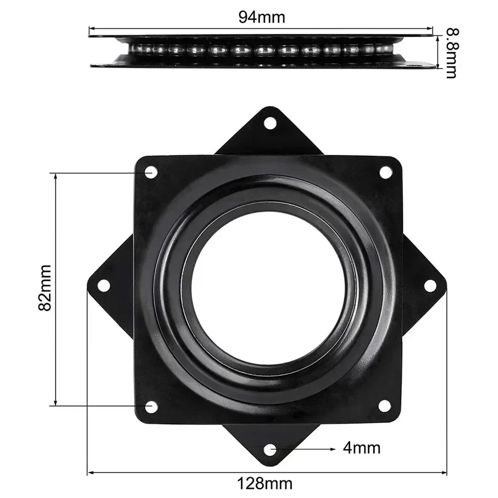 Swivel Plate Rotating Bearing Turntable Display Stand - Metal Furniture Hardware