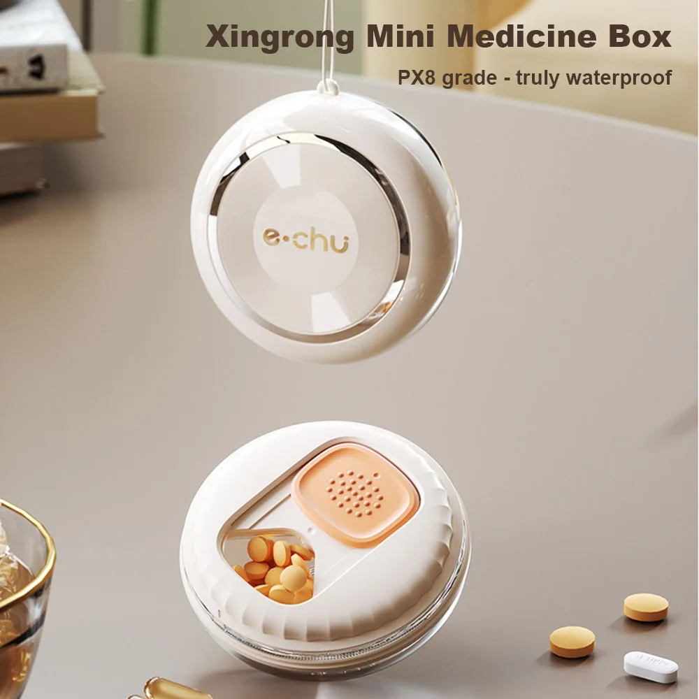 

Indoors Rotate Storage Box Lightweight Portable Small Medicine Box For Bedroom
