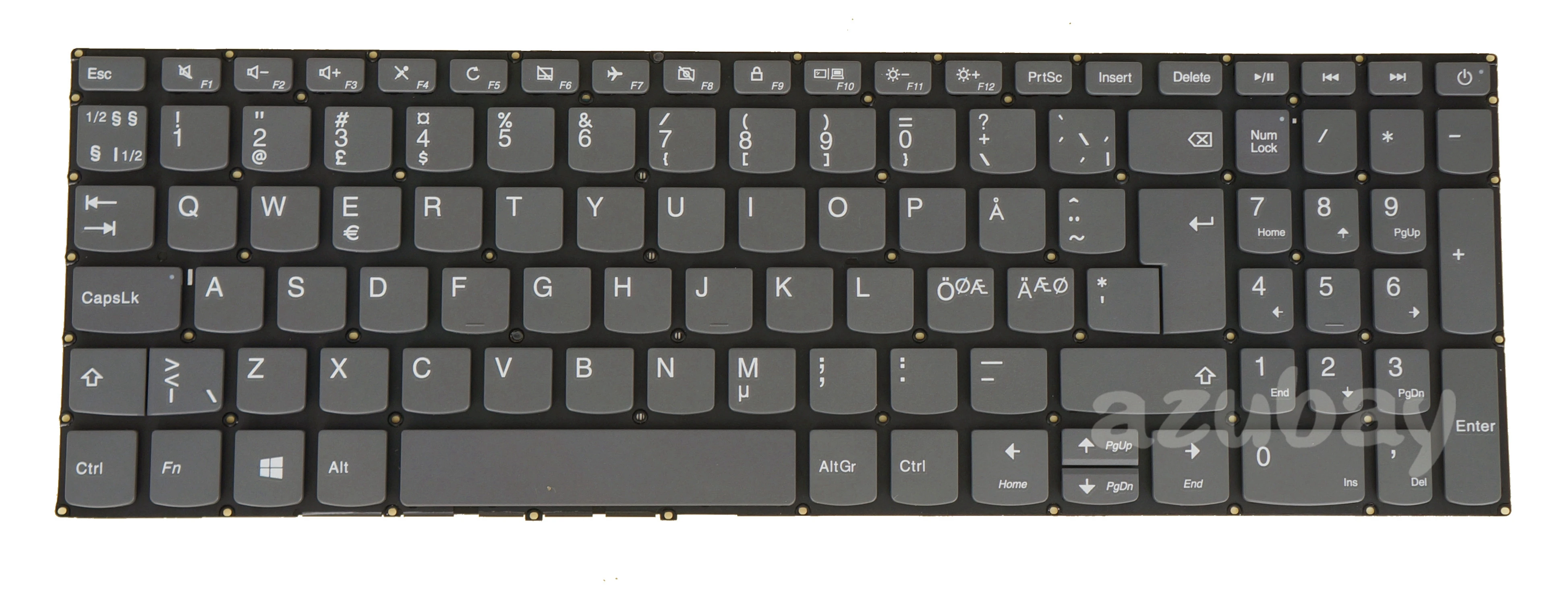 teclados de reposição