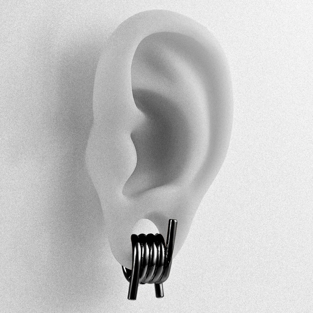 Vanku 2pcs 00g Stacker Rings Lobe Cuff Ear Gauges Plugs Ear Tunnels Stretcher Earring Clip on Cartilage Wedding Body Jewelry