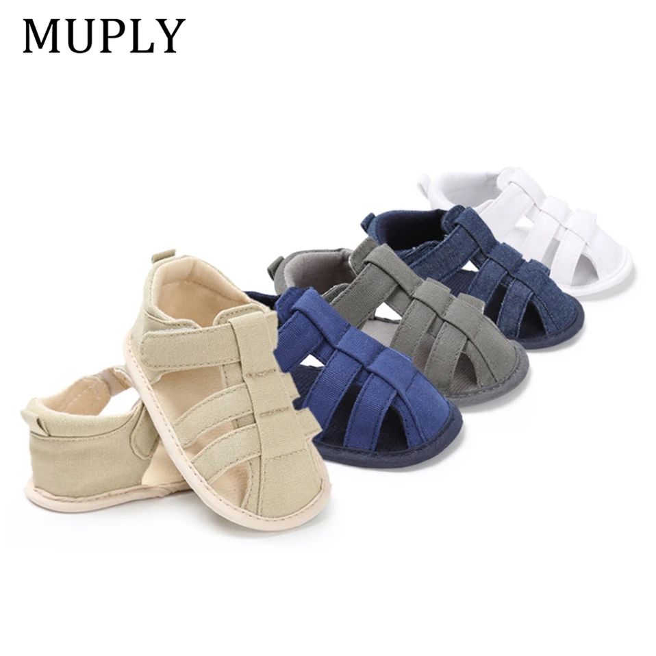 Soild Summer Sandals Boys Toddler Infant Newborn Kids Baby Boys Canvas Soft Sole Crib Shoes Fashion Baby Shoes kids shoes,kids sandals,baby sandals,sandals and clogs