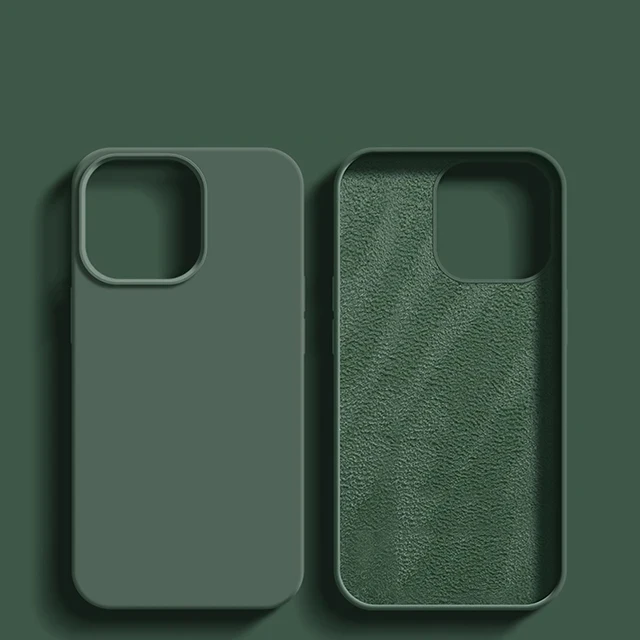 Premium Shockproof Liquid Silicone Phone Case - Luxury Protective Cover Accessory