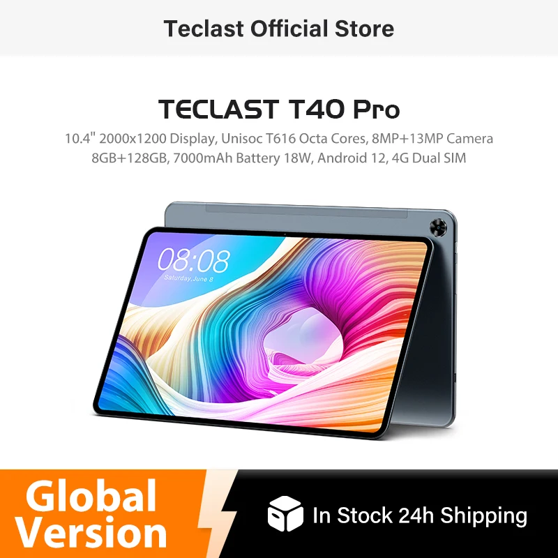 Teclast T40 Pro Tablet 10.4 Inch 2K Full Lamination Android