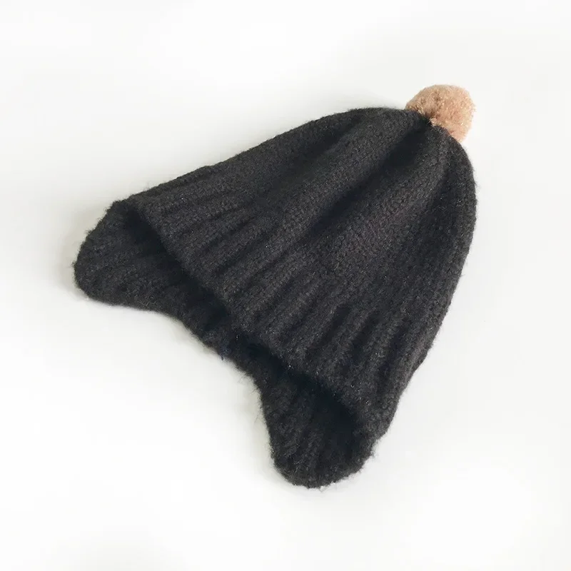 2020 New Knitted Kids Beanie Cap Infant Baby Boy Girl Hat Warm Children Baby Autumn Winter Girls Hat for Kids Muts Bonnet Enfant