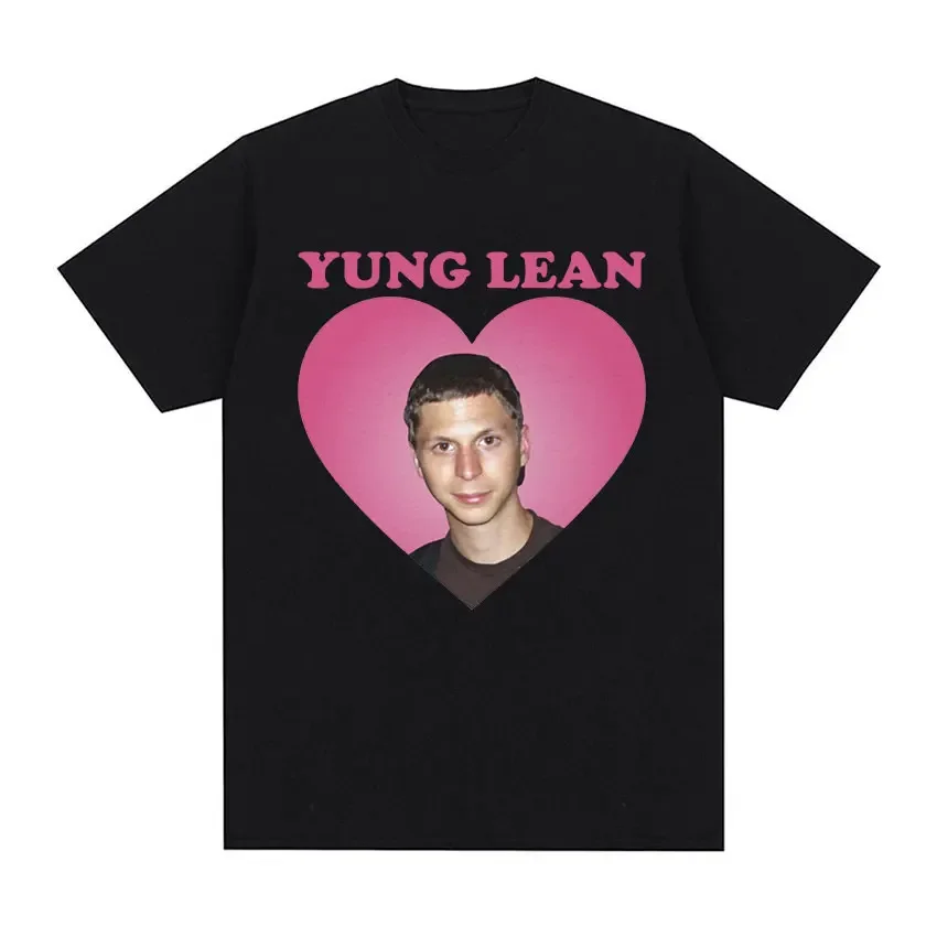 

Смешная футболка Yung Lean Michael Cera Meme графическая Мужская Ретро Высококачественная модная футболка унисекс 100% хлопок оверсайз 2024