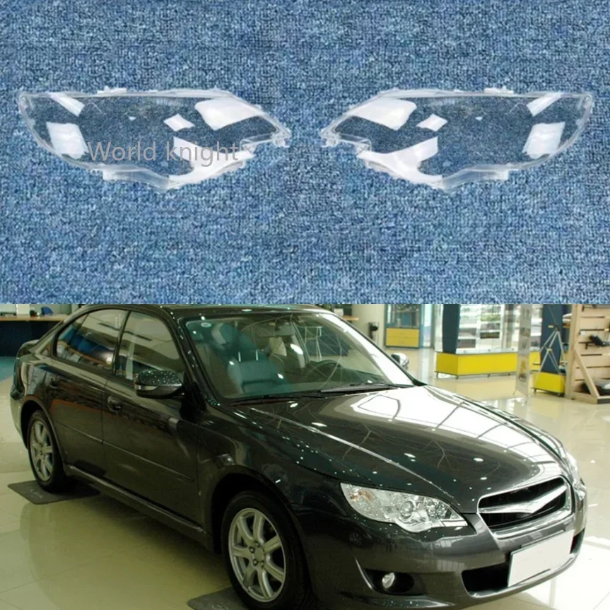 

Car Headlamp Auto Light Case Transparent Lampshade Lamp Shell Headlight Lens Glass Cover For Subaru Legacy 2006 2007 2008 2009