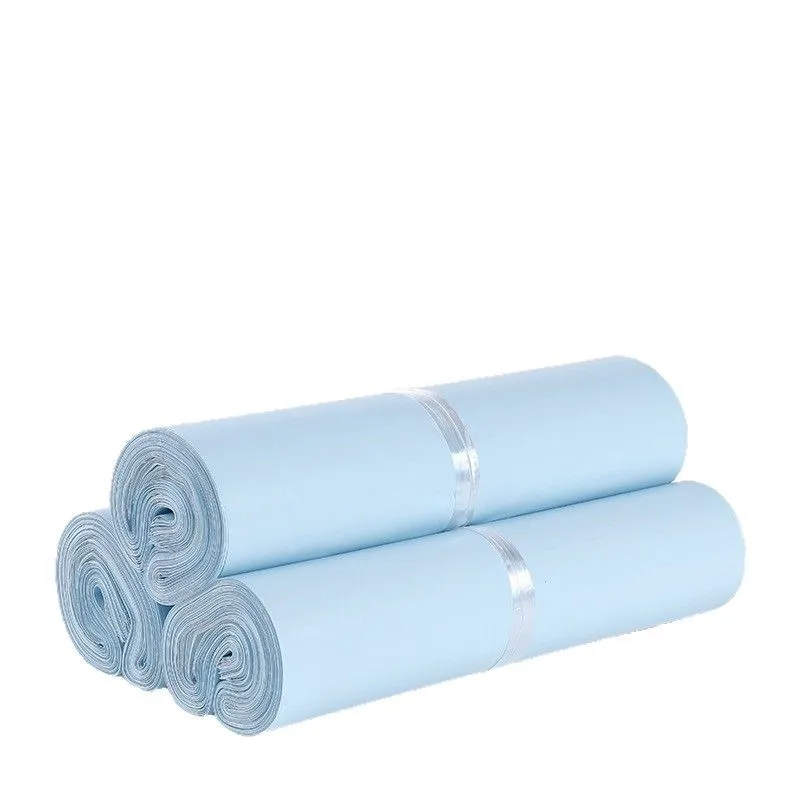 Light Blue 25x35cm Shipping Bags Waterproof Mailer for Mailer Box & Small Items 10pcs Aesthetic Packaging Bag with Self-Seal