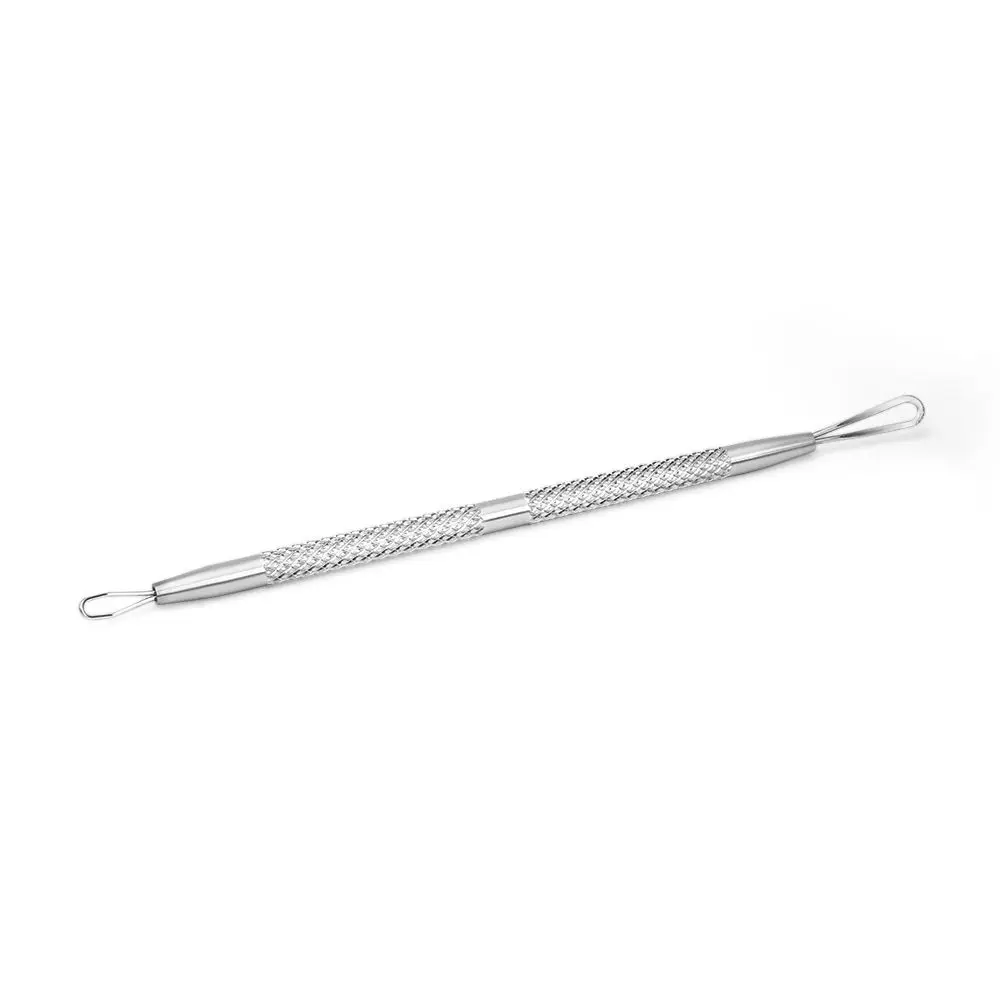 Professional Stainless Steel Blackhead Remover Tool Comedone Acne Pimple 2 Loop Needles Blemish Extractor Remover Skin Care Tool 2