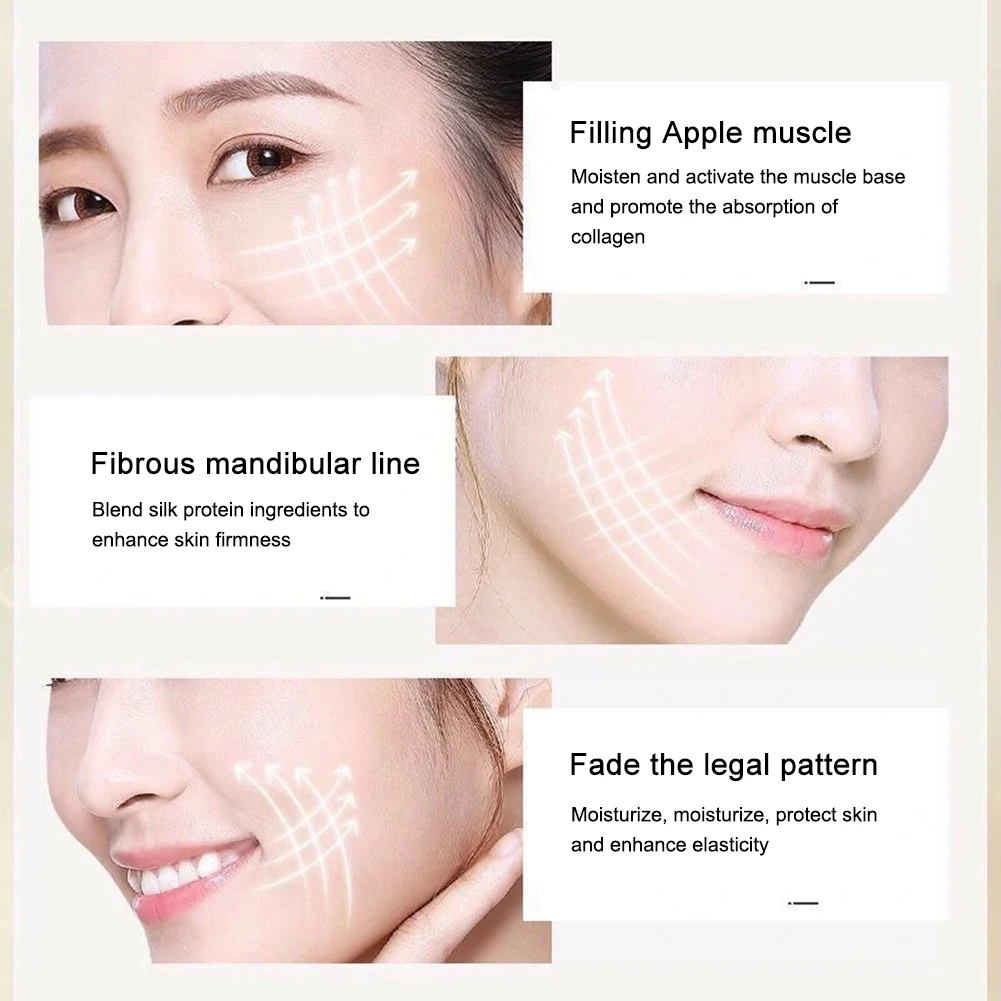 12-60pcs Anti-wrinkle Gold Protein Line No Needle Collagen Face Lifting Thread Absorbable Firming Anti-Aging Fade Fine Line images - 6