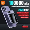 Xiaomi 100000mAh Power Bank Magnetic Wireless 22.5W Ultra Super Fast Charging Magnetic Power Bank For Iphone Samsung Huawei 1