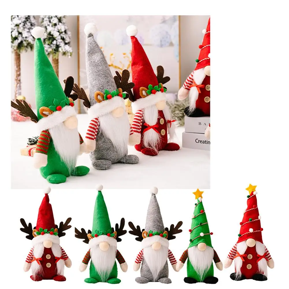 

Christmas Doll Gnome Merry Christmas Decorations For Home 2024 Cristmas Ornament Xmas Navidad Gifts New Year 2024 E5N7