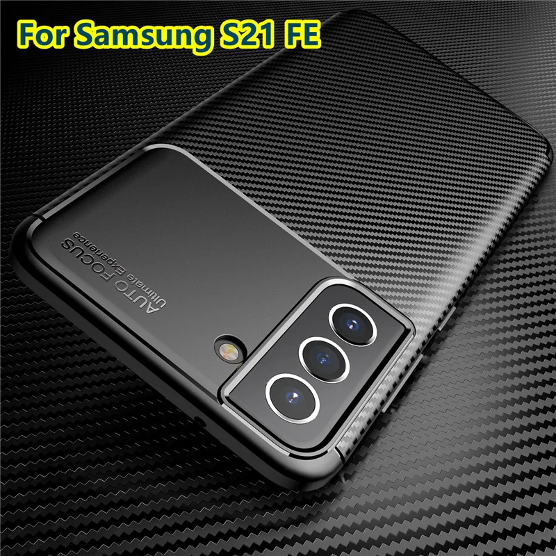 Per Cover Samsung Galaxy S21 Fe Custodia Per Samsung S21 Fe Capas Tpu Paraurti Antiurto Morbido Per Fundas Samsung A52 A72 S21 Fe Cover