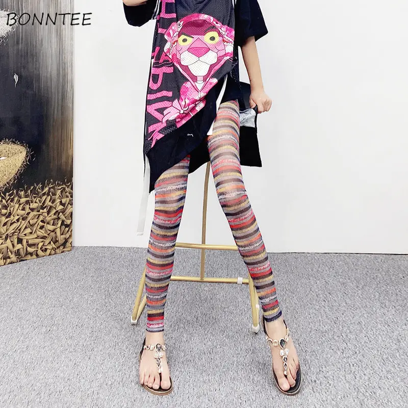 

Женские Дышащие разноцветные универсальные облегающие богемные стильные удобные этнические уличные леггинсы в стиле ретро Ulzzang для лета