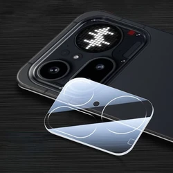 3D Camera Lens Screen Protectors - Clear Tempered Glass Protective Film Cover for 2PCS (For 4A Pro)