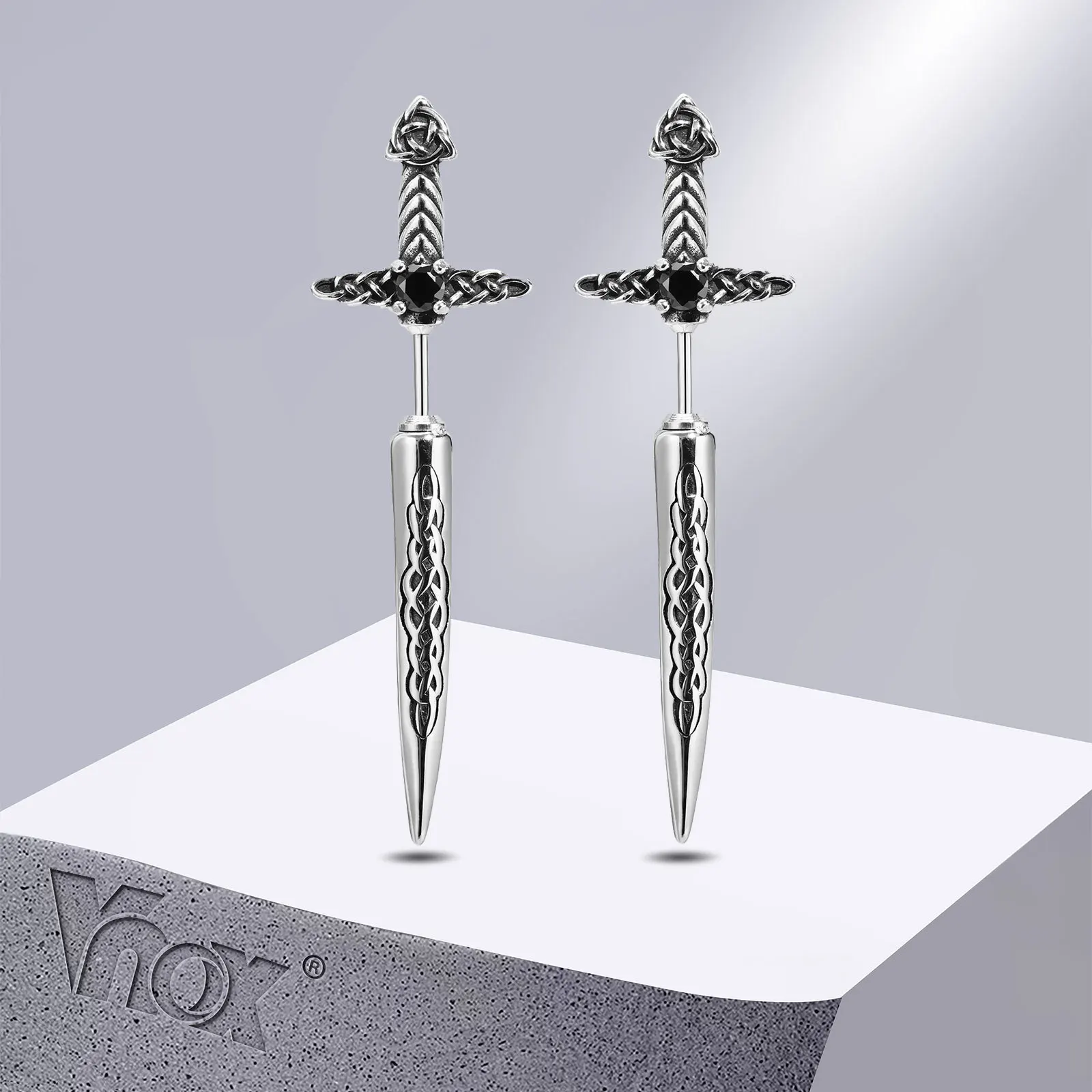 1 pieza de Clips de oreja de serpiente de latón, pendientes de Clip Punk no perforados – comprar a precios bajos en la tienda online