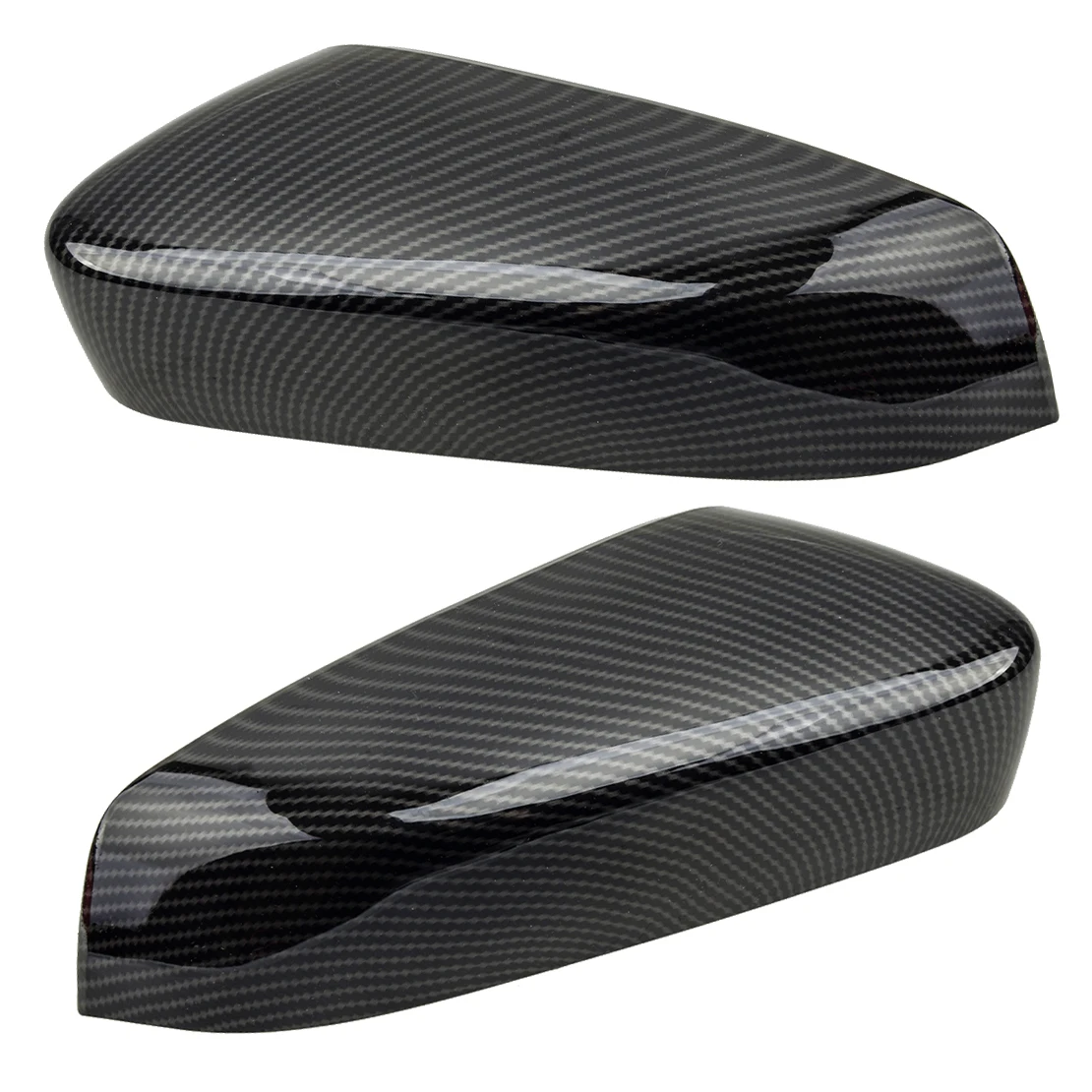 

1 Pair Car Left Right Door Wing Side Rear View Mirror Shell Cap Cover Trim fit for Ford Mustang 2009 2010 2011 2012 2013
