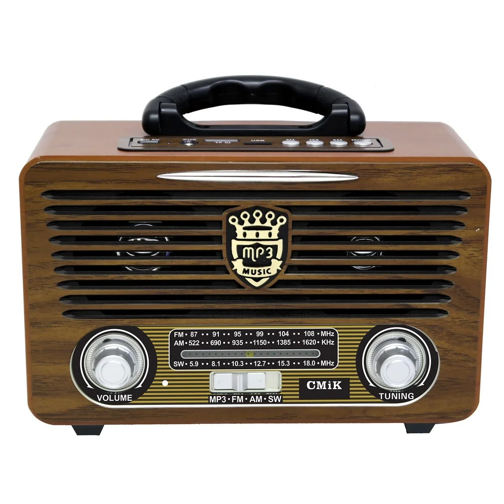 

Portable Bluetooth Speaker-Radio FM-Home Desktop Retro Radio-Wireless Bluetooth Radio-Spe
