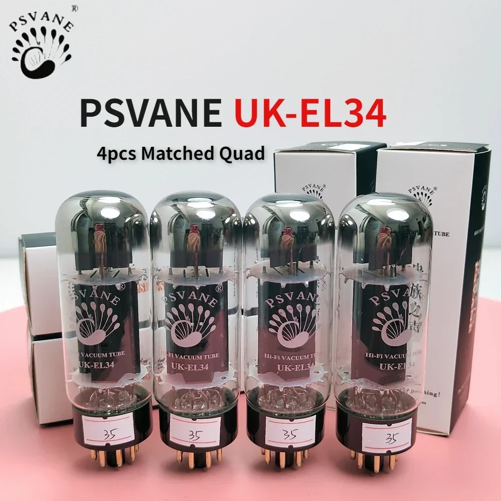 PSVANE UK-EL34 UKEL34 Vacuum Tube Upgrade EL34 EL34C 6CA7 6P3P 6L6 HIFI Audio Valve Electronic Tube Amplifier Kit DIY 2
