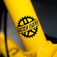 Autocollants décoratifs pour cadre de vélo BIKE LIFE, 1 pièce, autocollant en vinyle pour casque, accessoires de moto imperméables, nouvelle collection 2