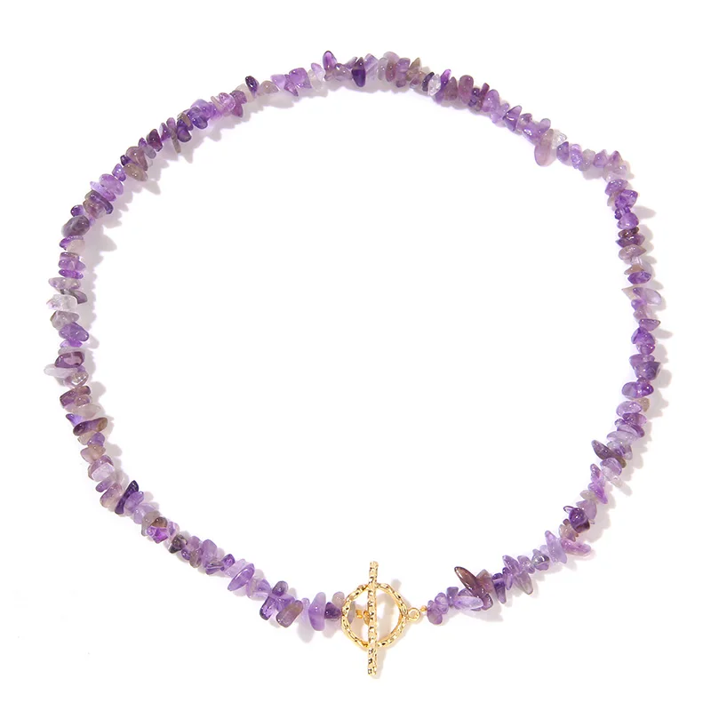 Collana girocollo con perline di zaffiro blu e pietre preziose in oro, collana di perline fatta a mano, gioielli delicati e delicati, braccialetto di perline, pietra portafortuna di settembre - Italia