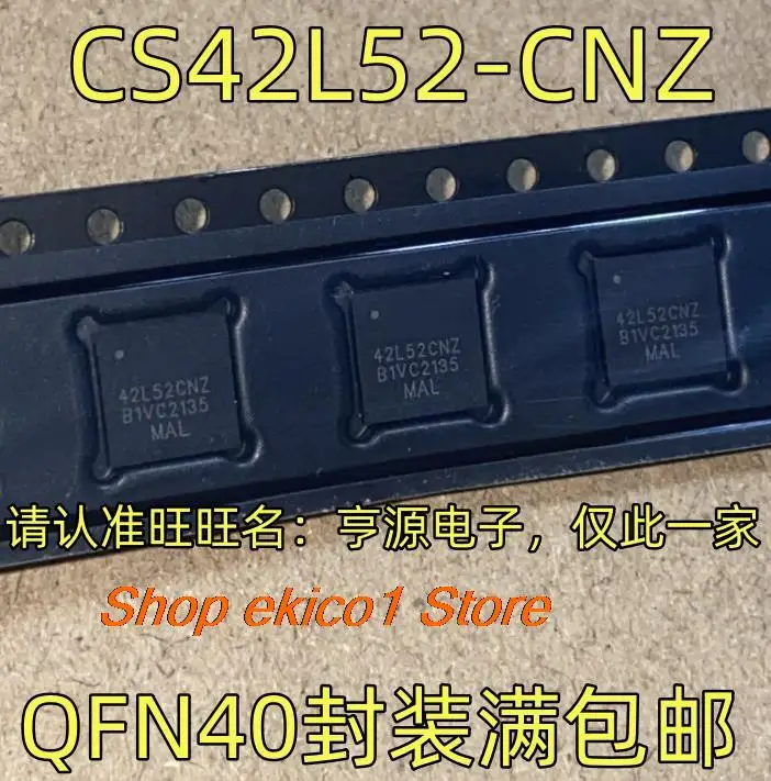 

5pieces Original stock CS42L52-CNZ 42L52CNZ QFN40