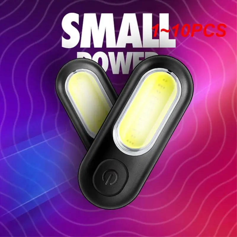 

1~10PCS LED Car Emergency Light 5 Modes Flashlight USB Charging Outdoor Working Light Safety Warning Police Lights Portable