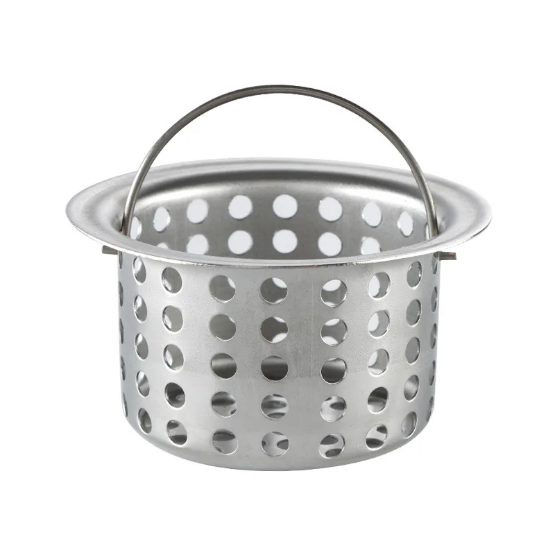 Stainless Steel Floor Drain Filter Mesh Sink Anti-clog Shower Leak Net Strainer Hair Catcher for Kitchen Bathroom Accessories
