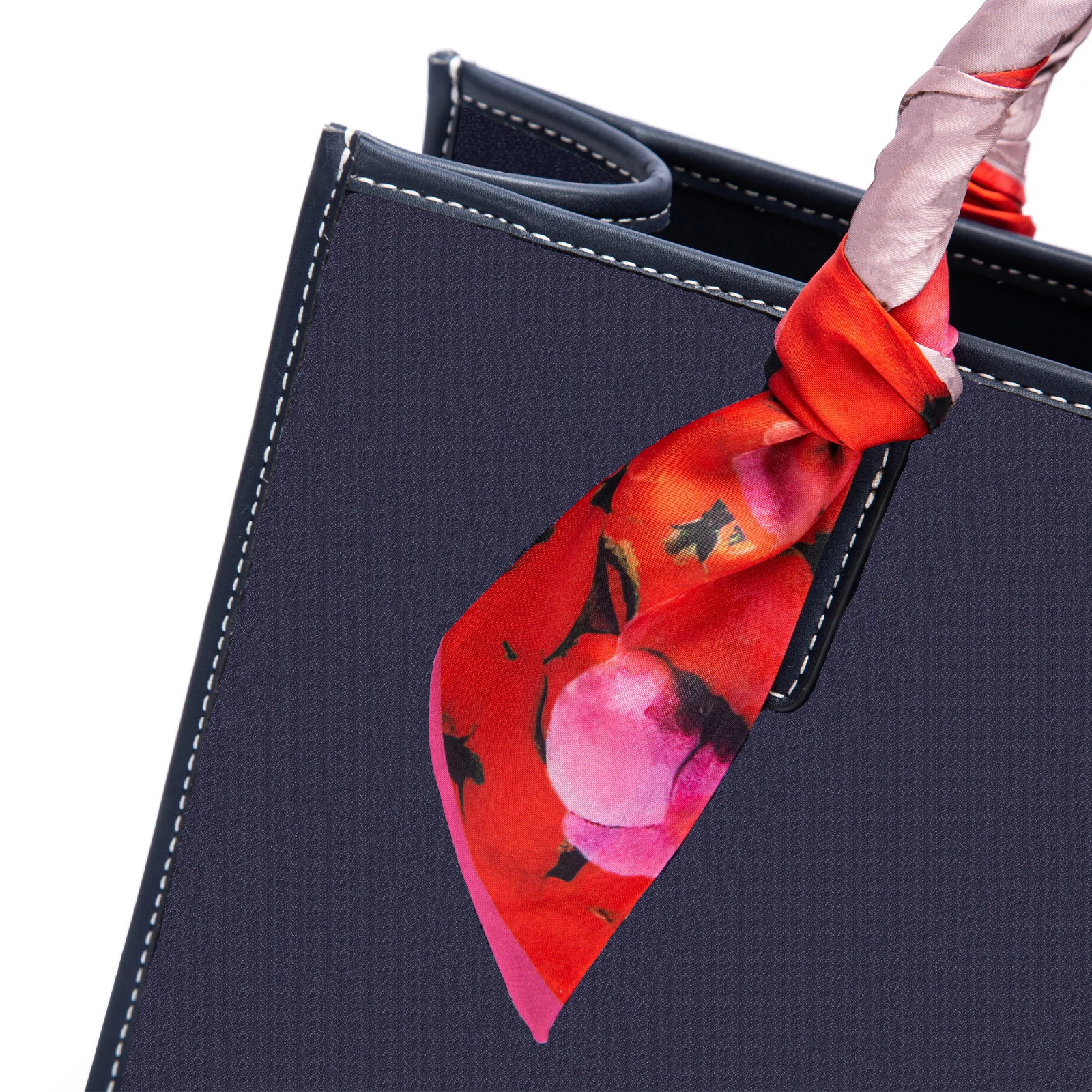 CHWomen's Tote Bag New Fabric Spliced Large Capacity Business Handbag