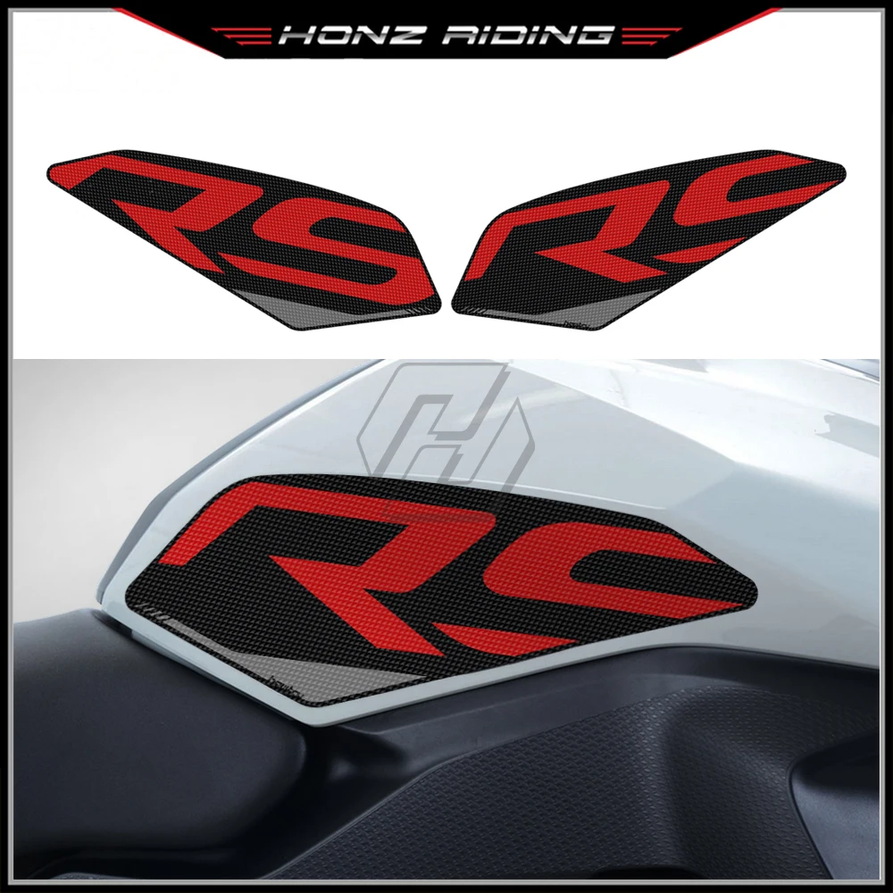 For BMW Motorrad  R1200 RS 2014-2018 Sticker Motorcycle Accessorie Side Tank Pad Protection Knee Grip Traction