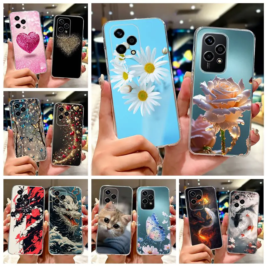 Colorful Flowers Fashion Painted Soft Slim Phone Case Cover