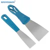 1Pc Stainless Steel Oblique Blade Scraper Putty Knife with Plastic Handle 1 Inch 2 Inch 2