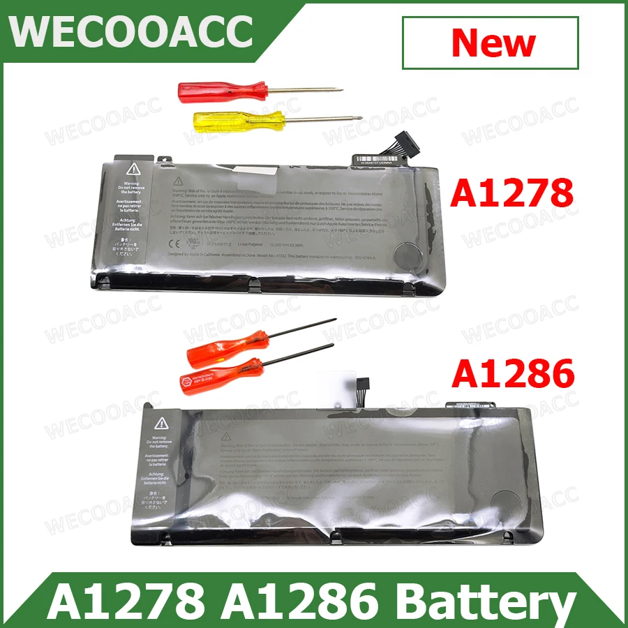 New Laptop A1322 A1321 A1382 Battery For Macbook Pro 13" 15" A1278 ...