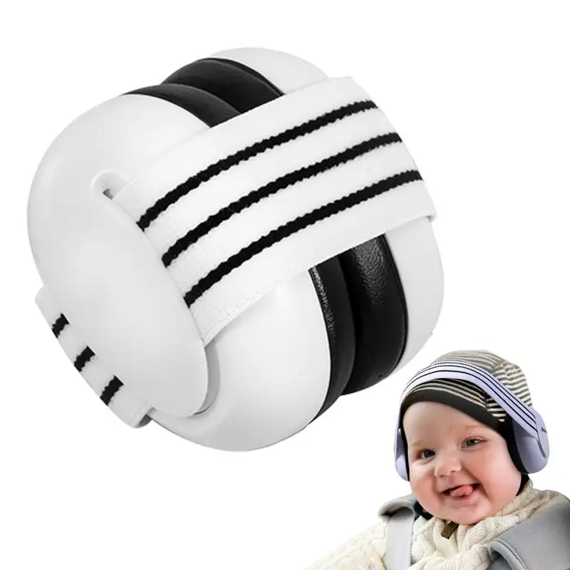 

Infant Ear Muffs Baby Noise Cancelling Headphones Ear Protection Earmuffs for infants With Elastic Headband Baby Headphones