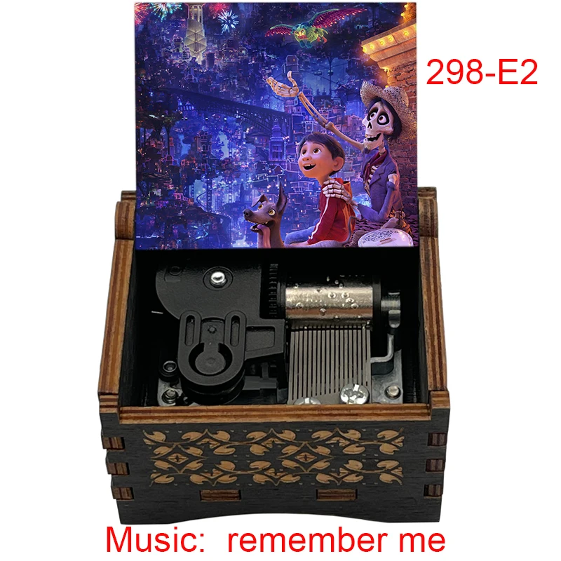 18-Tone 'Remember Me' Music Box - Elegant Room Decoration and Heartfelt Holiday Gift