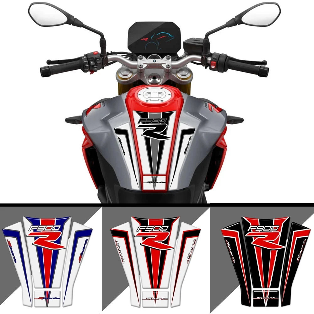 8pcs motorcycle fuel tank knee pad heat insulation side sticker protector decoration compatible for rz z450 Motorcycle sticker, motorcycle decoration 2019 - 2022  Tank Pad Tankpad Gas Fuel Oil Kit Knee Protector For BMW F900R F900