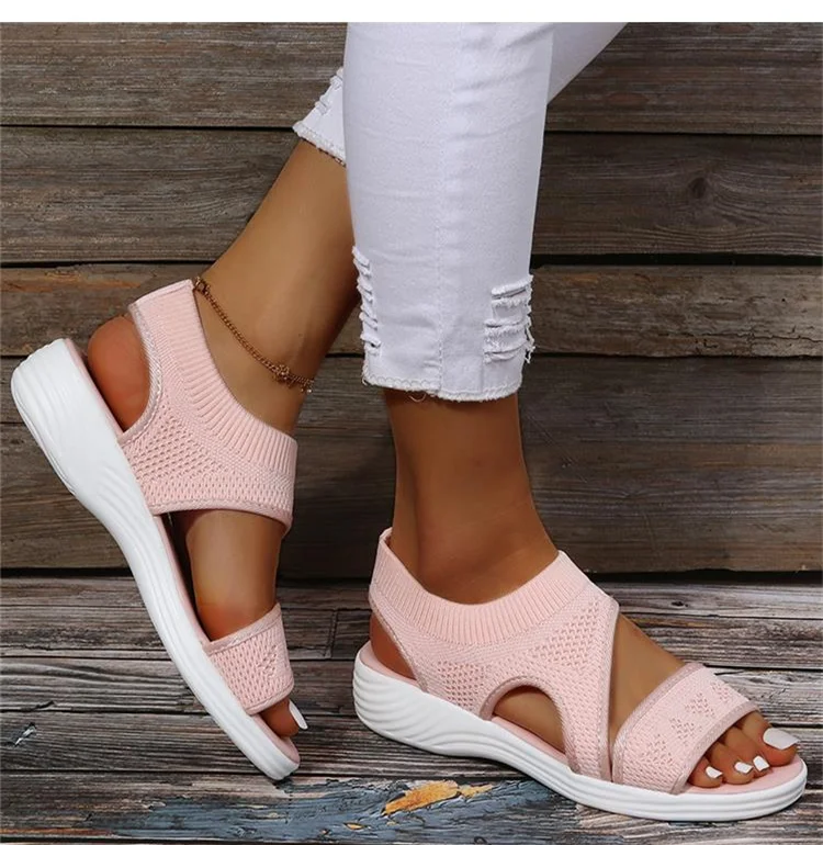 Women Shoes Sandals Summer Fashion Open Toe Walking Shoes Thick bottom Ladies Shoes Comfortable Sandals Platform Sexy Footwear