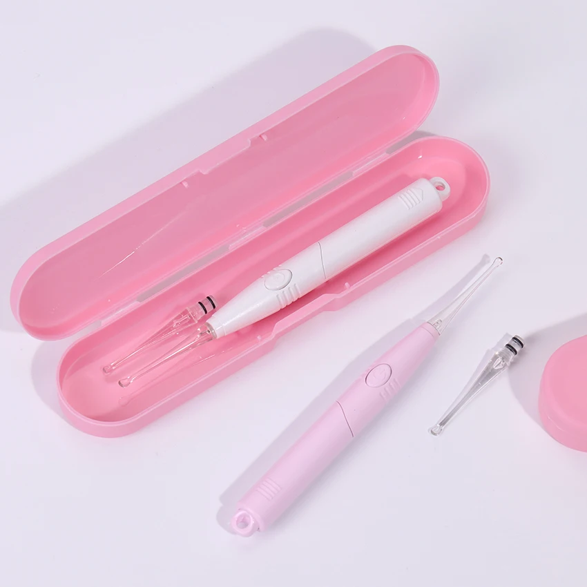 1SetLEDLuminousEarSpoonEarWaxRemovalToolChildrensEar