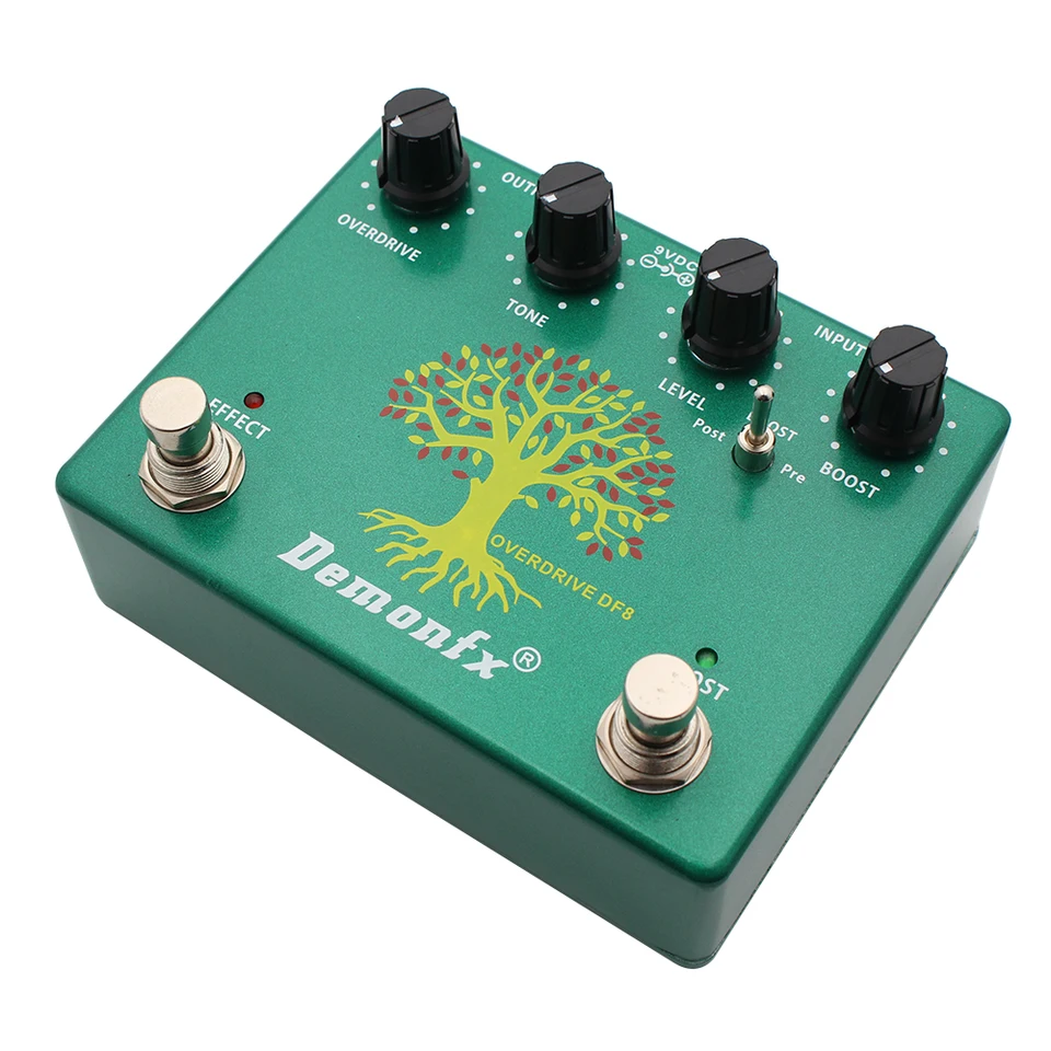 ギター TBCFX TS CUSTOM OVERDRIVE DemonFx Ts Green Overdrive Electric Guitar Pedal – Kairon