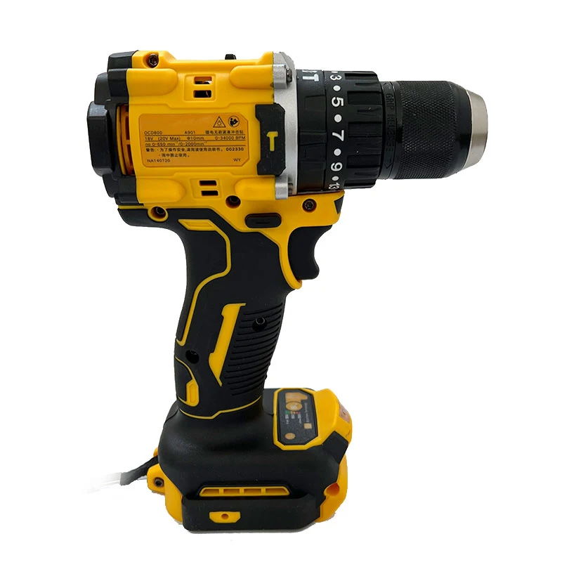 Fit Dewalt DCD800 2000RPM Cordless Impact Drill 1/2 Inch Brushless Electric Scre