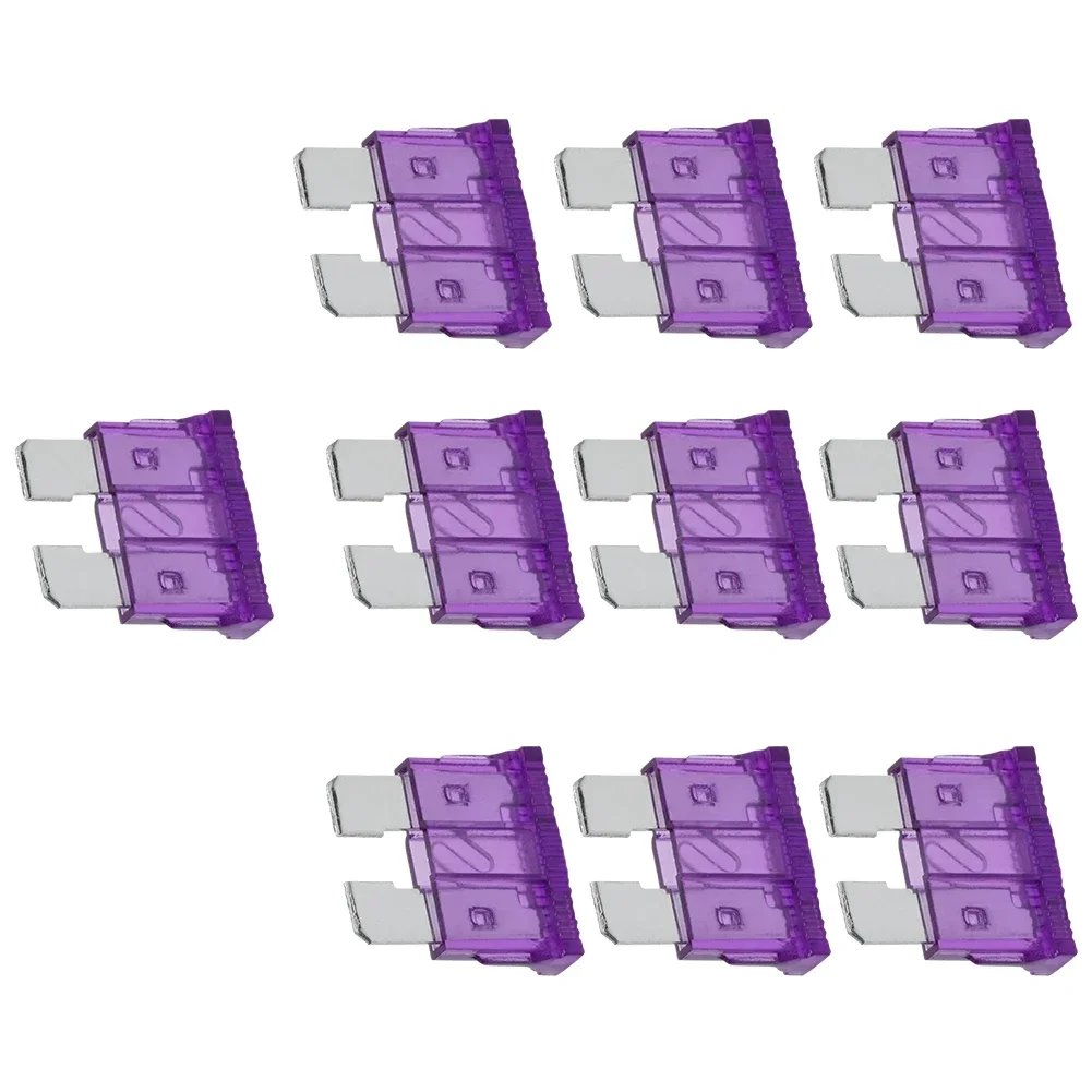 10 x 1AMP 1A 12V Automotive Car Truck Motorbike Blade Fuse Standard ATOATC Quick Installation Materials Universal Accessories