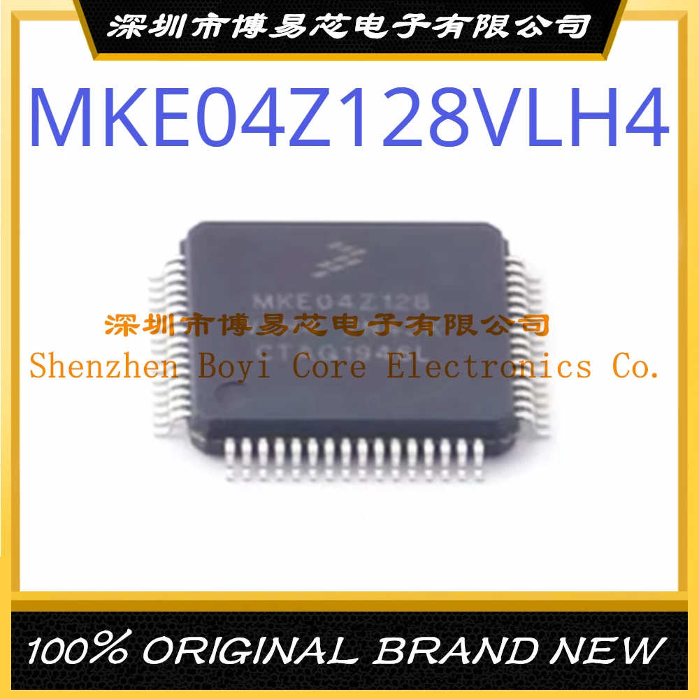 

MKE04Z128VLH4 package LQFP-64 new original genuine microcontroller IC chip