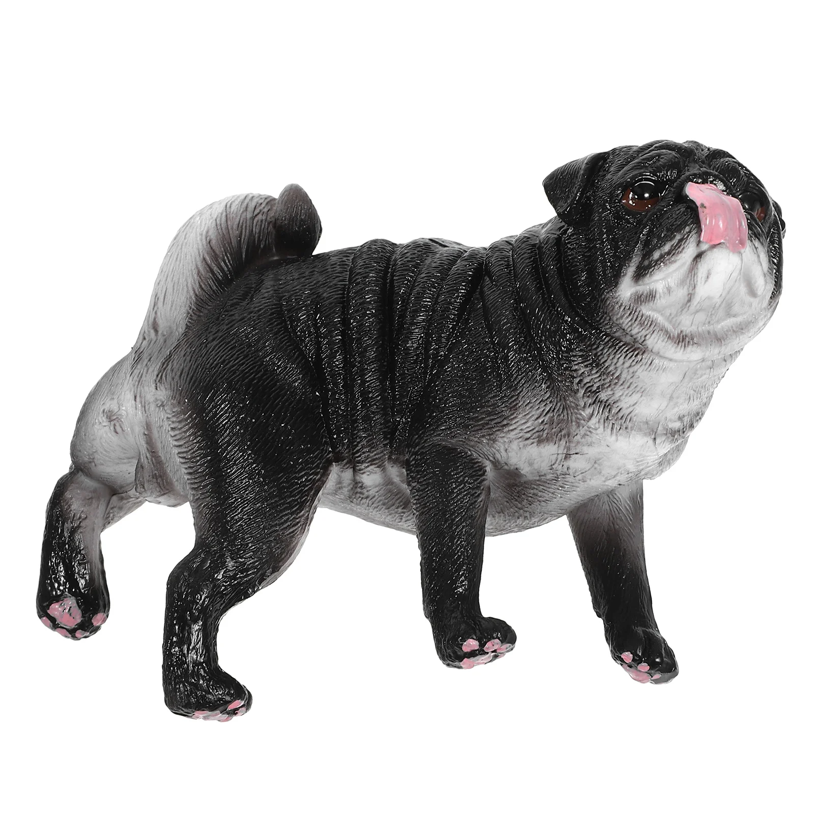 

Puppy Toys Dog Model Desktop Decor Simulated Statue Decorate Models for Figure Child