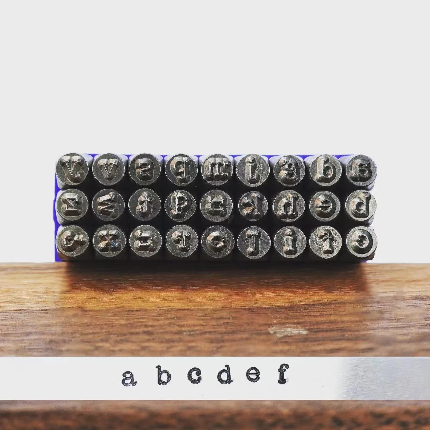 Metal Stamping 3mm Metal Stamps Steel Die Metal Stamping Kit