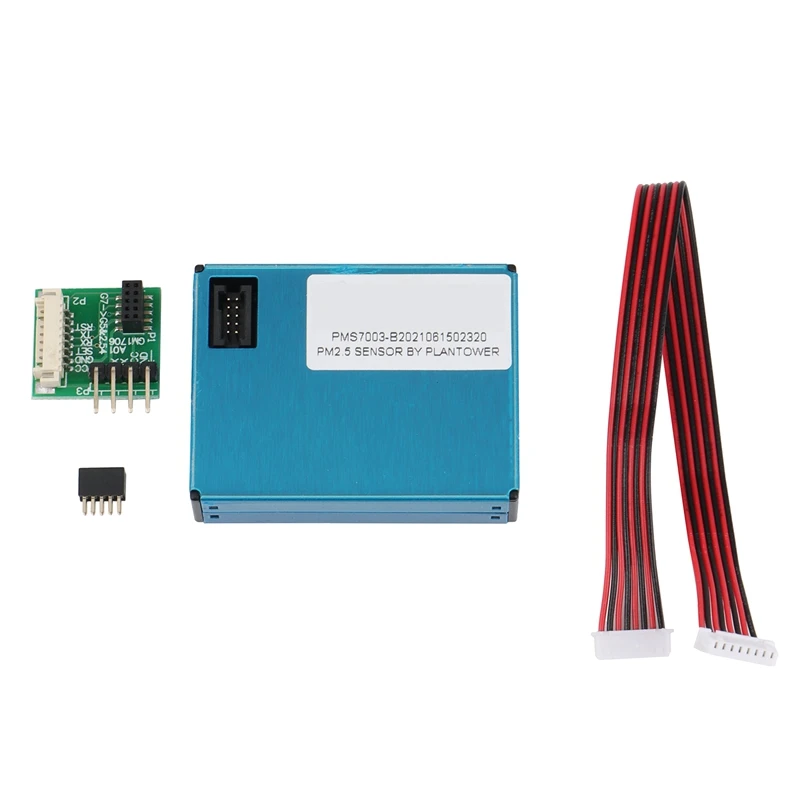 

PM2.5 DUST SENSOR PMS7003 / G7 Thin Shape Digital PM2.5 Sensor (Inculd Transfer Board + Cable)