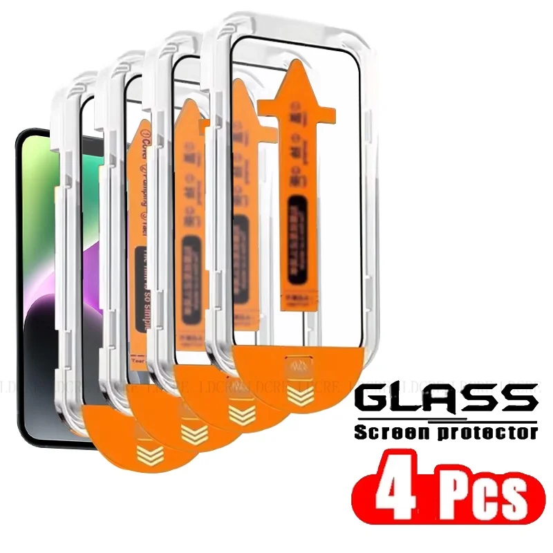 Premium Tempered Glass Screen Protector - Dust-Free, Full Coverage - 9H Hardness