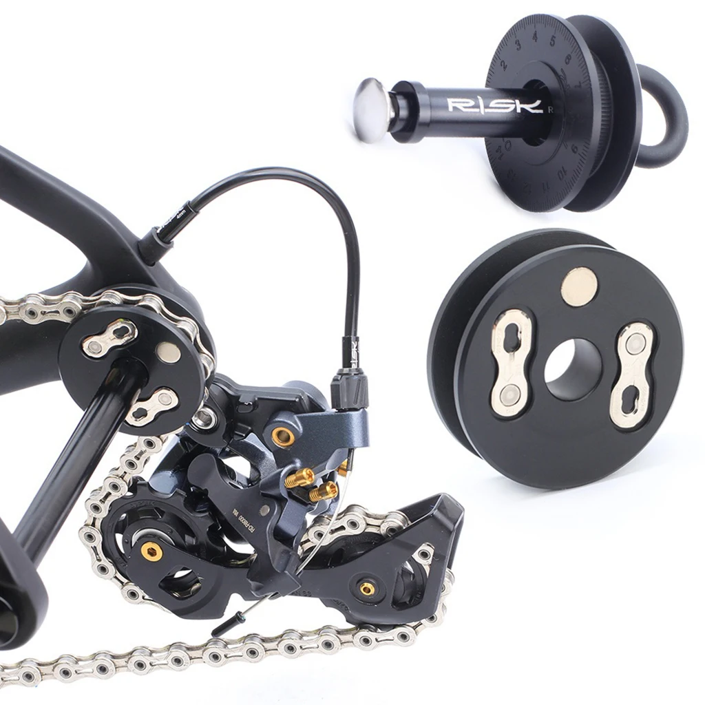 

Creative Chain Holder Keeper Sleeping Hub for Chain Wash Cleaning Bike Chain Cleaning Repairing Transport Tool