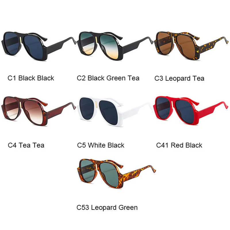 Chic Black Oversized Designer Sunglasses for Women with Oval Lenses
