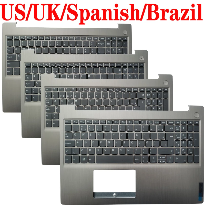 

US/UK/Spanish SP/Brazil BR/French FR keyboard for Lenovo IdeaPad 3 15ADA05 3-15ARE05 15IML05 15IIL05 15IGL05 with palmrest upper