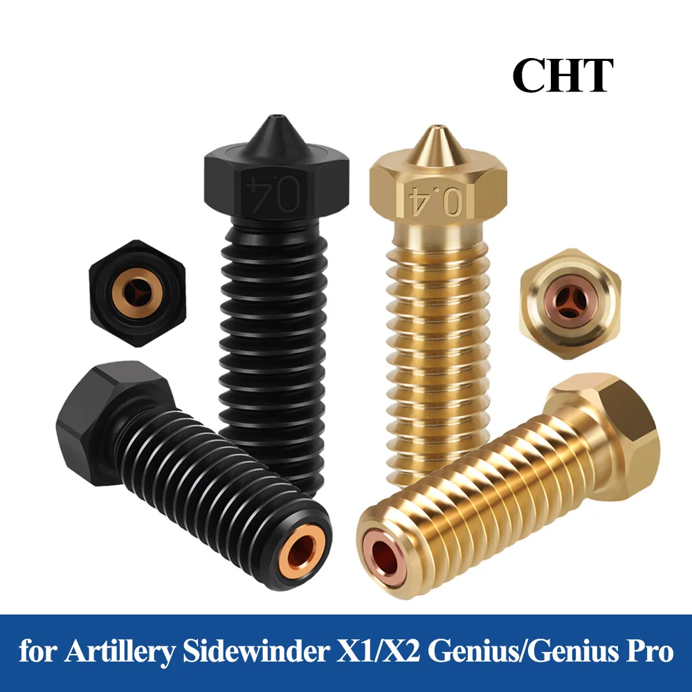 Heatbreak En Titane MK10 1,75 Mm - Compatible Artillery Sidewinder X1, Genius, E3D Cyclops/Chimera